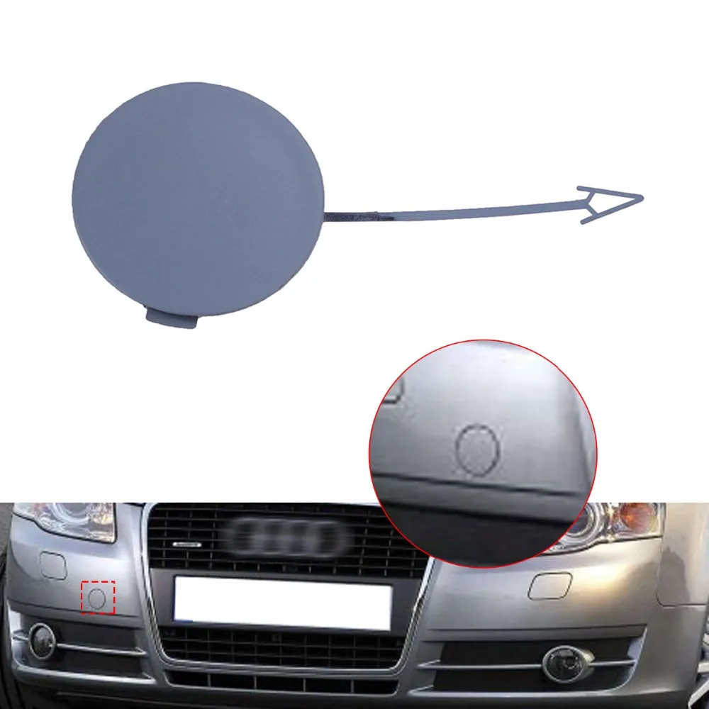 Plastic Front Bumper Eye Towing Bar Cover Tow Hook Cap 8E0807241C for