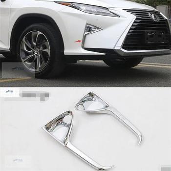 

Lapetus ABS Front Fog Lights Foglights Lamp Decoration Frame Cover Trim 2 Model Fit For Lexus RX200t RX450h 2016 2017 2018 2019