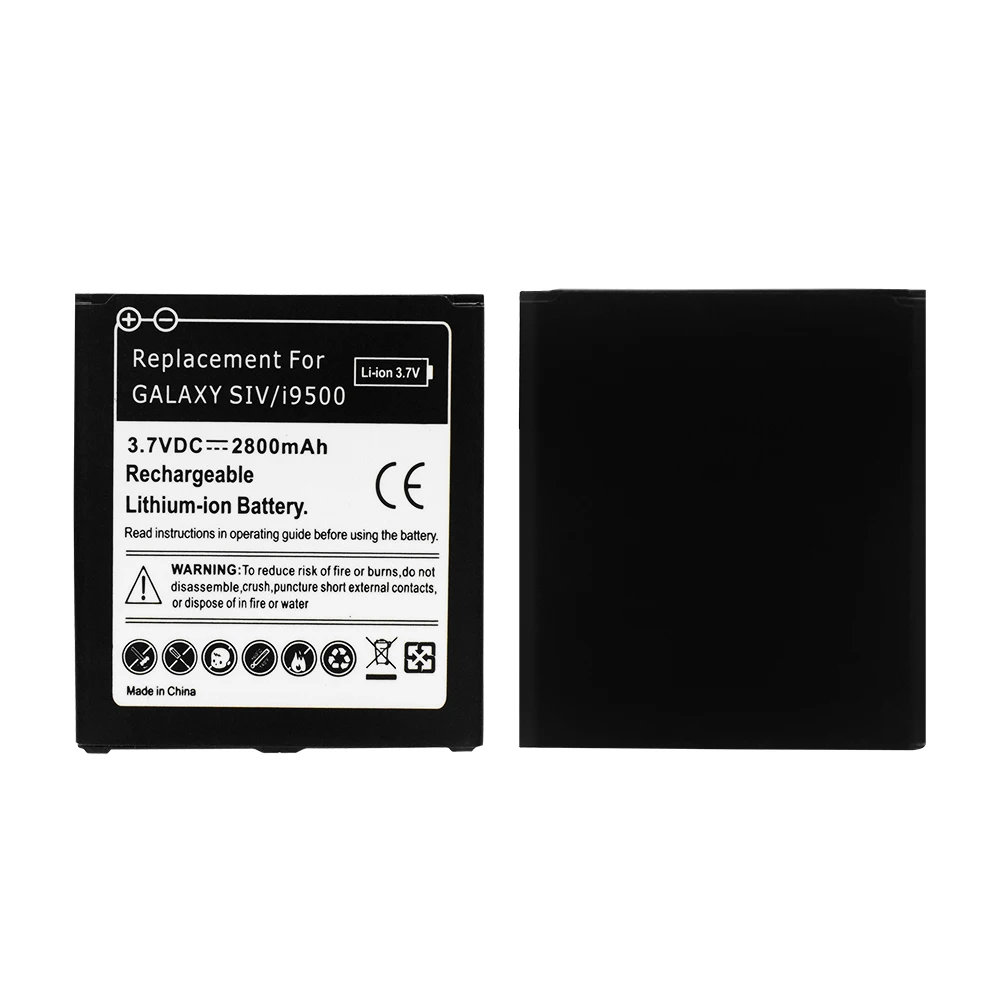 Литий ионный аккумулятор 2800 мАч для телефонов samsung galaxy s4 i9500 Verizon I545 I9295 E330s i9505 i9506