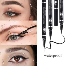 1 шт. Черный жидкая подводка длительное Водонепроницаемый глаз Liner Pencil Ручка красивые глаза Косметическая Красота инструменты H1