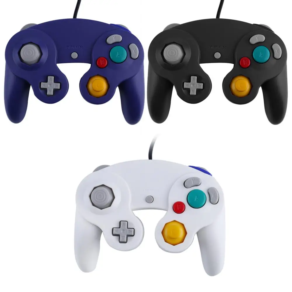 Fzqweg Periferiche E Controller Per Videogiochi Nuovo Controller Di Gioco Gamepad Joystick Cinque Colori Per Nintendo Per Gamecube Per Wii