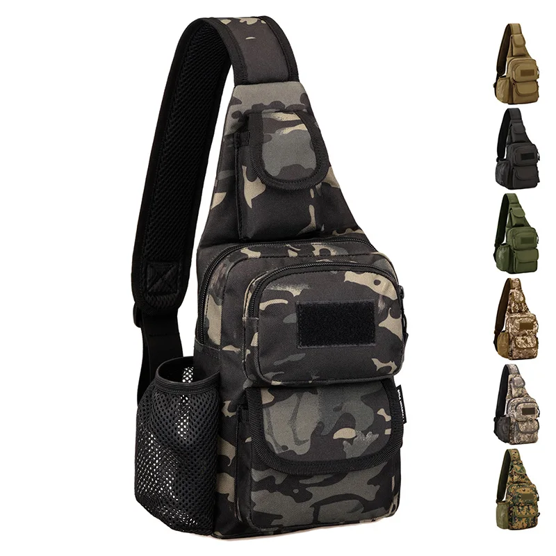  Outdoor Sports Bag Military Climbing Backpack Shoulder Bag Hiking Camping Hunting Camouflage Backpa