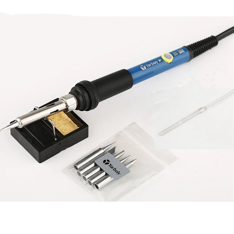 

Yarboly 936 Electric Temperature Adjustable Soldering Iron Solder station Welding Gun Repair Tools Kit with tip heater element