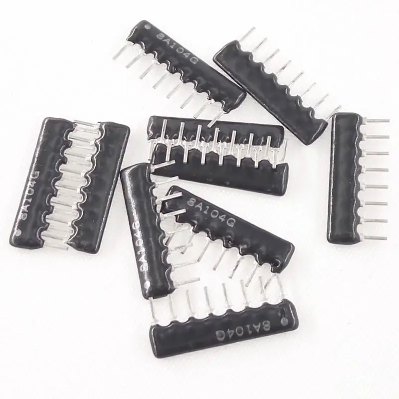 McIgIcM 50pcs DIP exclusion Network Resistor array 8pin 4.7K 10K 20K