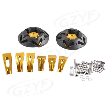 

Motorcycle CNC Engine Case Cover Crankcase Slider Crash Guard Protector w/ Mounting Bolt For Kawasaki Z 1000 Z1000 2010-2015
