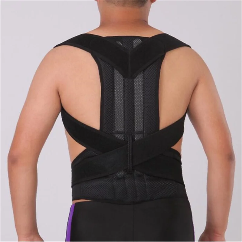 

Adjustable Posture Corrector Corset Male Female Back Brace Lumbar Support Straight Corrector de espalda Belt S-XXL