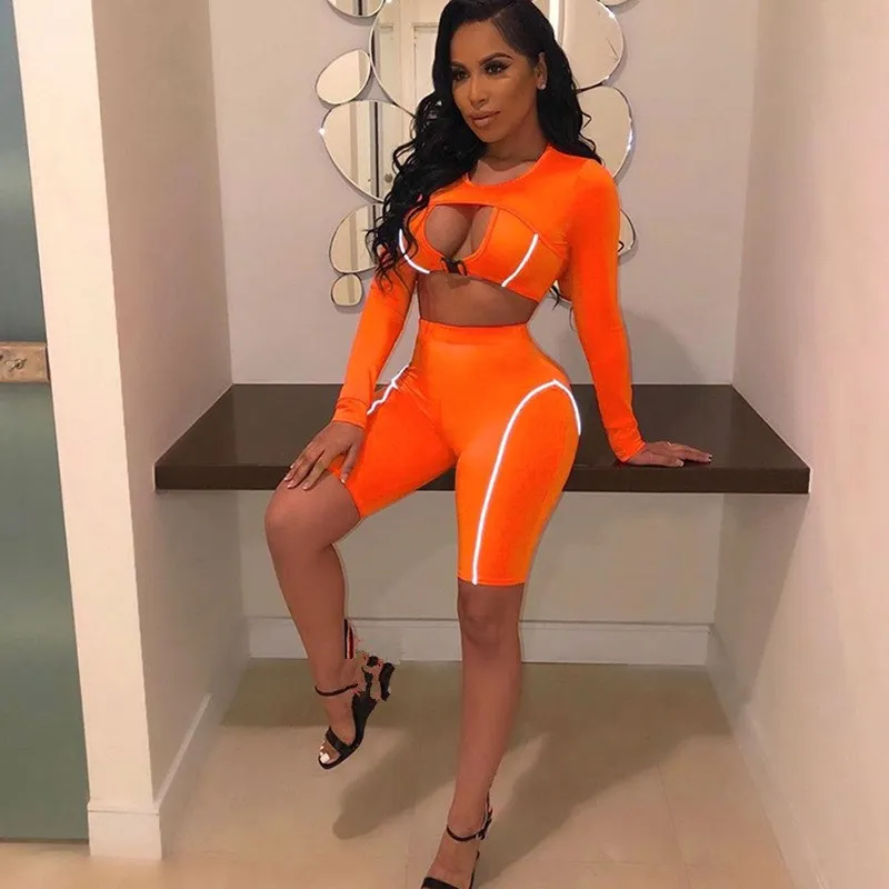 

Women Sexy Striped Two Piece Set Summer Buckle Crop Top and Shorts Set Tracksuit Streetwear Suit 2 Pieces Outfits