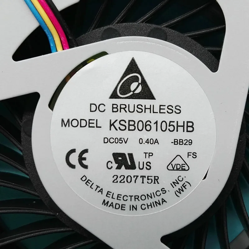 cpu охлаждающий вентилятор для delta KSB075HB DC 5 V 0, 4A-BB29 вентилятор процессора