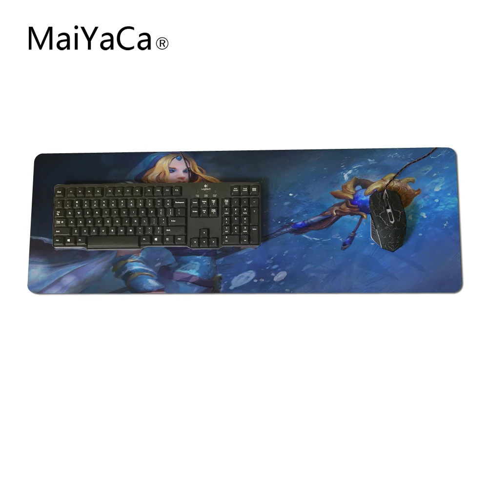  MaiYaCa Dota 2 Rylai The Crystal Maid Mouse Pad Computer Mouse pad Over lock Edge Big Gaming Pad mo