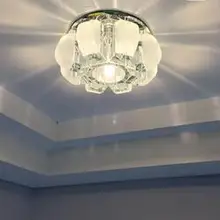 NIUYAN прохода коридора гостиной набитый хрусталем вход отверстие потолочный светильник LO8107