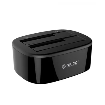 

Orico 3.5 Inch Hard Drive Docking Station Usb3.0 1 To 1 Clone Dual-Bay Hdd And Ssd Case Hard Drive Dock