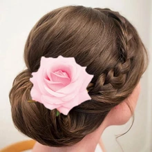 4 цвета розовый корсаж с зажимом имитация корсажа цветок ювелирные изделия аксессуары свадебный головной убор