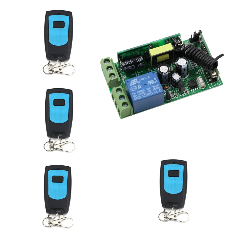 RF Lamp LED Bulb Remote Lighting Switch Waterproof Transmitter Outdoor