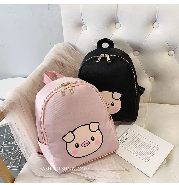 2019 рюкзак новый милый стиль поросенок сумка школьная сумка Mochila Feminina маленький рюкзак школьные сумки для девочек-подростков Sac A Dos