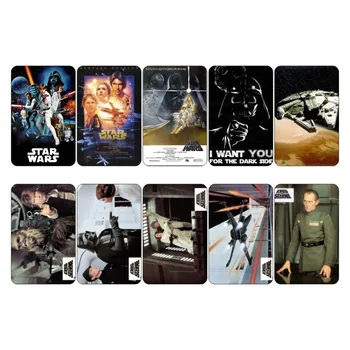 

Star Wars Movie Collectible Planner Scrapbooking Sticker Card Mini Poster Decor Credit Bus ID Card Stickers