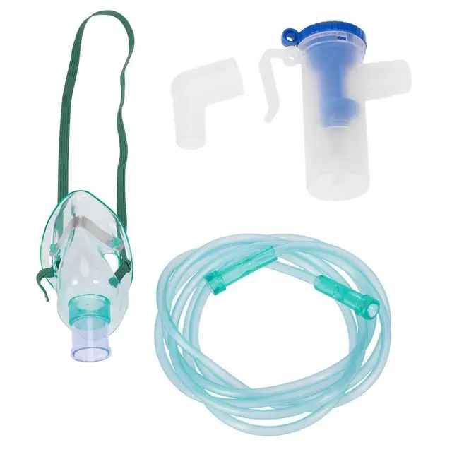 Disposable Oxygen Mask Inhaler Face Shield Medicine Compressor