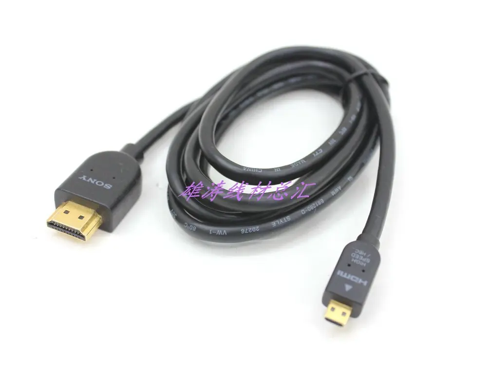 V1.4 2 м DLC-HEU20A HDMI-micro кабель 3D изображение высокой скорости HDMI