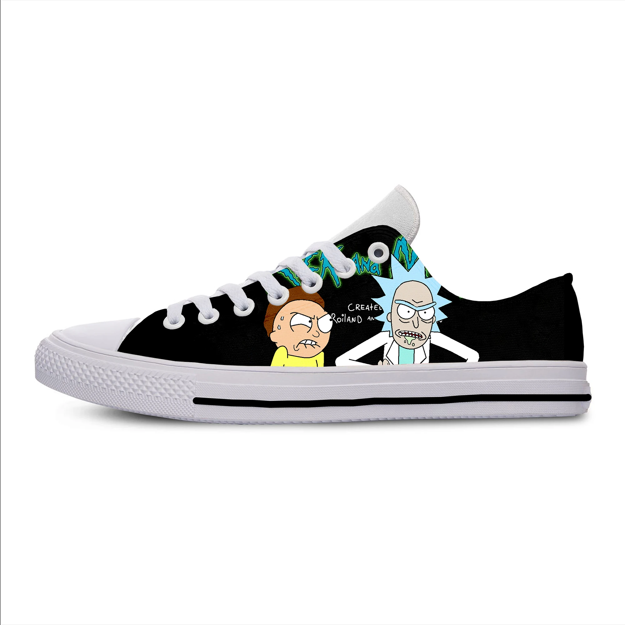 

Rick and Morty 3D Unisex Sneakers Men/women Brand Comic Casual DropShip Lightweight Shoes