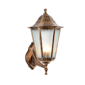 

European style antique retro outdoor hotel lamps balcony waterproof corridor patio exterior lighting wall light LO7257