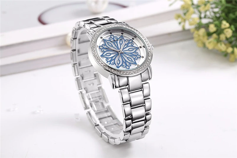 Crrju Women Watches 2018 Top Luxury Brand Fashion Charms Rose Gold Women Watch Diamond Ladies  Wristwatch relojes mujer 2019 (10)