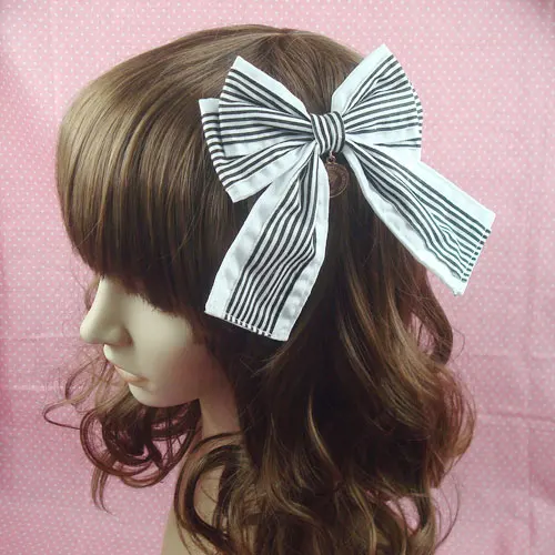 Sweet lolita princess headband aesthetic hair accessory stripe hair