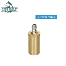 Город волк высокое pressire шайба 3600psi Всего Латунь вращающийся пульверизатор керамическое сопло сердечника шайбы автомобиля с G1/4 быстрое соединение