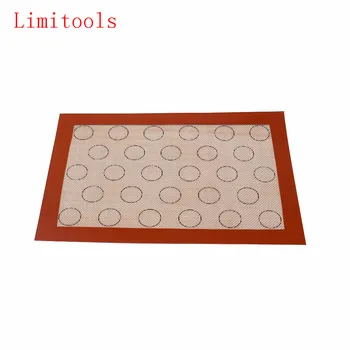 

25x35cm Non-Stick Silicone Baking Mat Pad Sheet Baking pastry tools Rolling Dough Mat Large Size for Cake Cookie Macaron