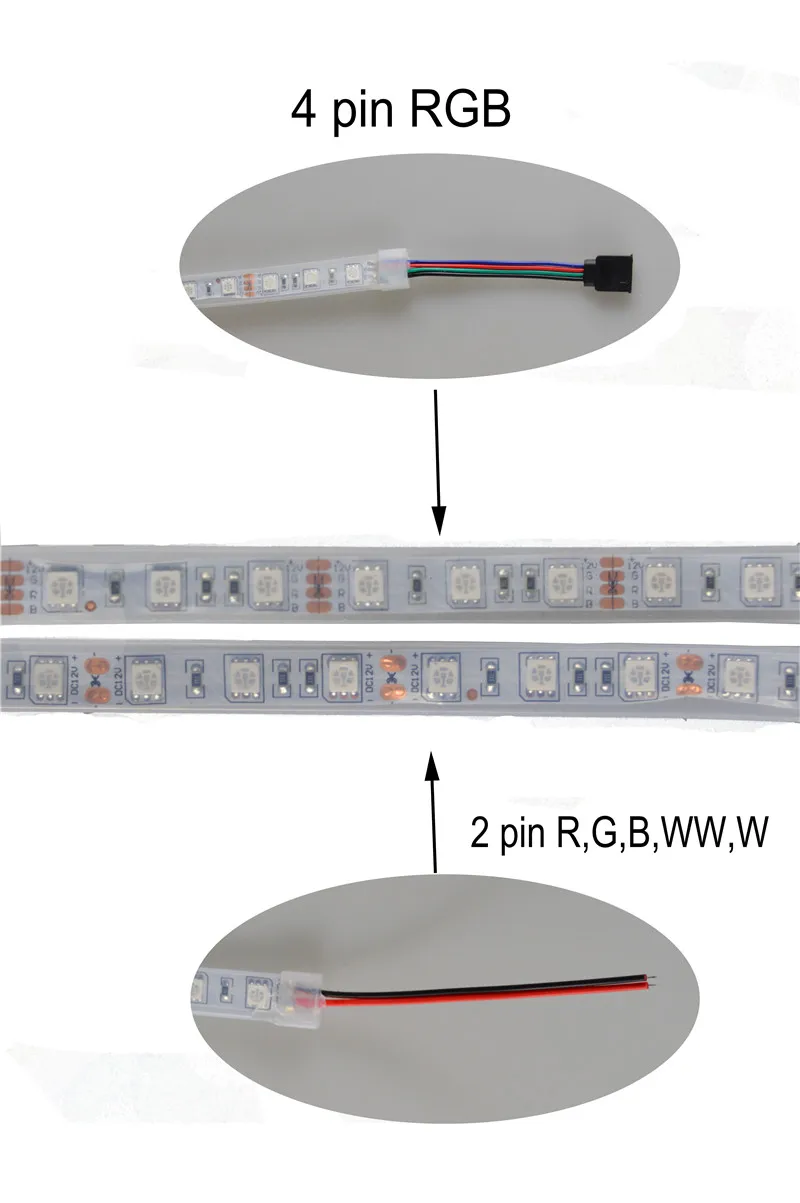 Горячий стиль! 5 м 300 светодио дный IP67 SMD 5050 светодио дный полосы DC12V светодио дный полосы Водонепроницаемый 60 светодио дный/M RGB/зеленый/красный/теплый белый/синий светодио дный ленты