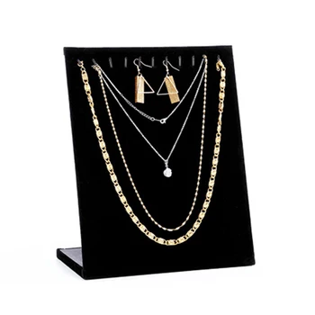 

Useful Holder Storage Case Display Rack Women Jewelry Organizer Earring Rings Necklace Pendant Display Stand