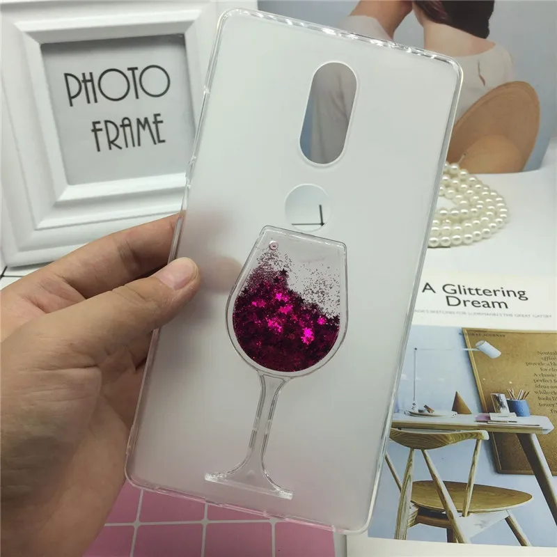 Phone Cases Covers for Lenovo Phab2 Plus 3D Quicksand Shine Soft TPU Back Cover Case Clear Capa Funda Para Coque Shell | Мобильные