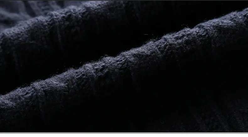 3Colors Turtleneck Sweater Pullovers Men Thick knitted Sweater Jumpers Man Winter Warm Acrylic Male knitwear Autumn Tmall Brand-07