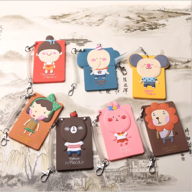 Lovely Cute Card Case Holder Bank Credit Card Holders Card Bus Id