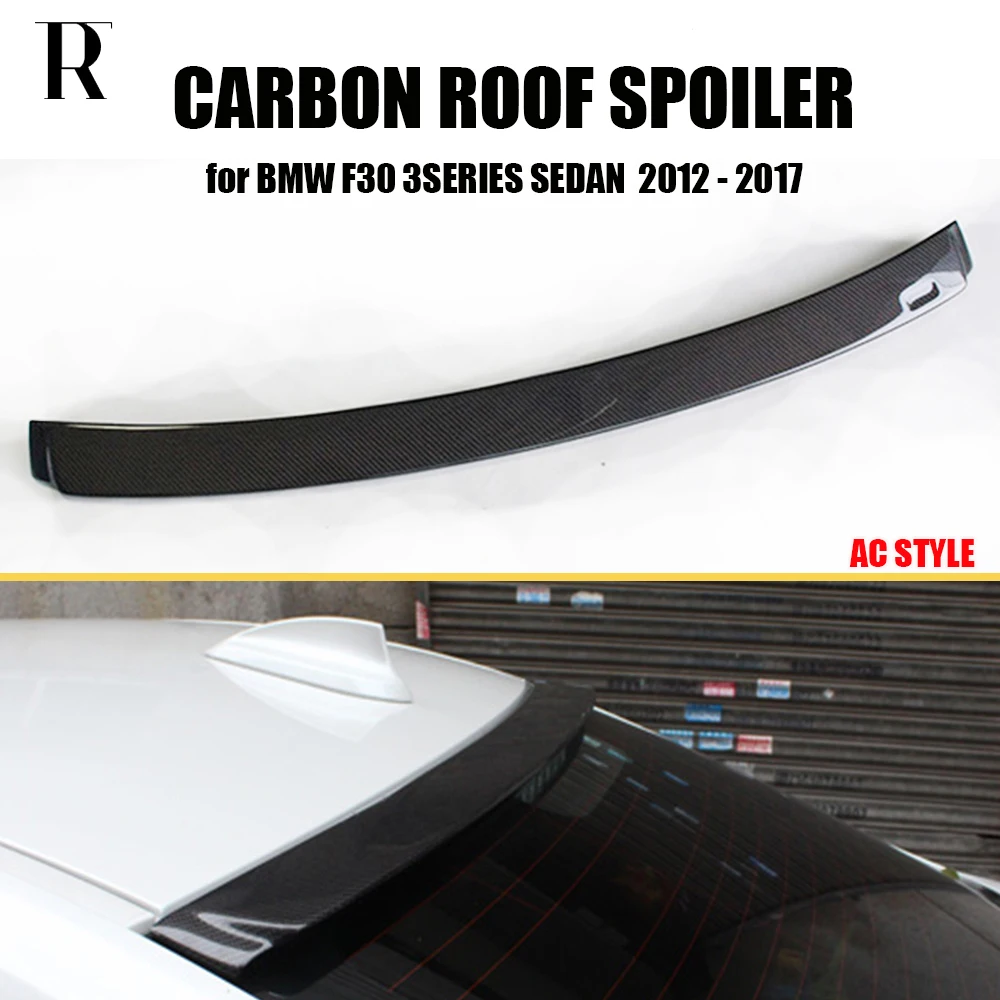 For 2012-2018 BMW F30 31 M3 3-Series Sedan-Rear Window Roof Spoiler Unpainted