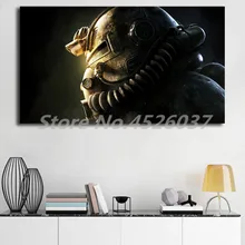 Fallout 76 Power Armor настенные художественные плакаты печатные картины