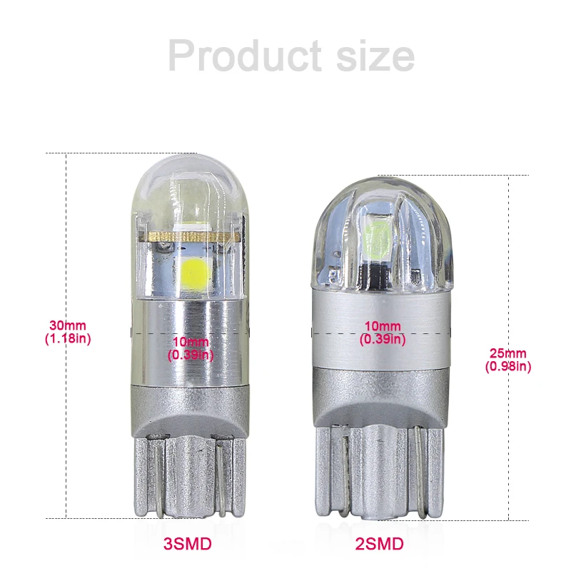 2 шт. габаритные огни SAARMAT T10 W5W 194 для Alfa Romeo Chrysler Daewoo Daihatsu Dodge Fiat Geo GMC|w5w 2pcs|blue light lampled