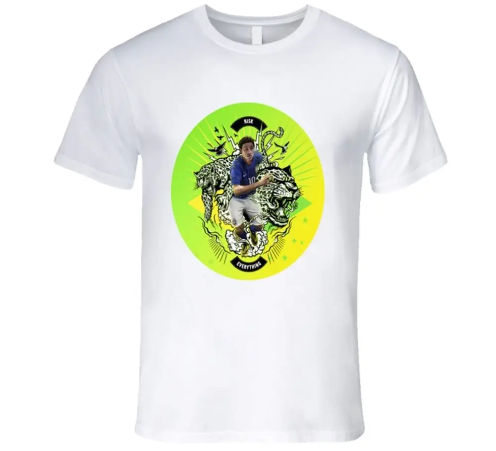 NEYMAR DA SILVA SANTOS JR. BRAZIL BARCA T Shirt football  Cool Casual pride t shirt men Unisex Fashion tshirt free shipping