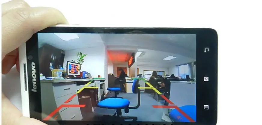 Новейшая Wi Fi камера заднего вида Android/I телефон с DVR full HD Автомобильный