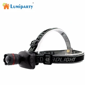 

Lumiparty Mini LED Headlamp headlight 3 Mode Energy Saving Outdoor Sports Camping Fishing Head Lamp LED Flashlights