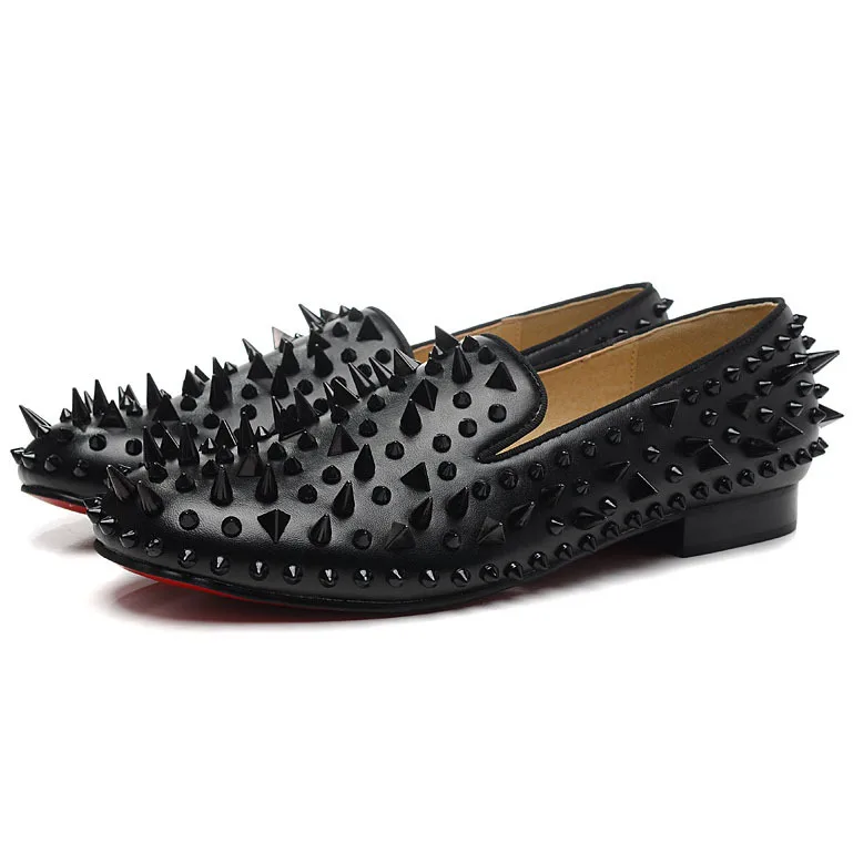red bottom loafers for men
