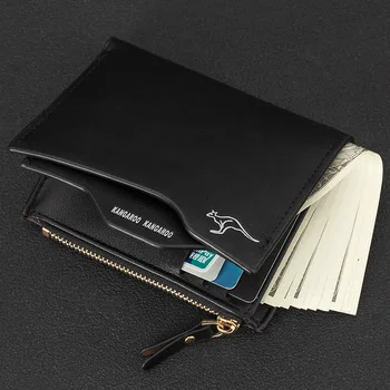 

Men's wallet short thin youth fashion wallet pocket bag simple