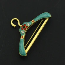 Новая модная одежда брошь-вешалка эмалированные булавки для детей и женщин Аксессуары для свитера пальто Броши Рождественская брошь «шляпа» значок