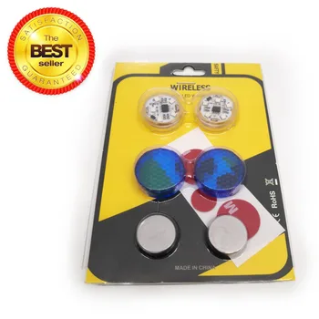 

one set of New!! Automatic anti-collision strobe light with wireless flash with 3M tape,Car led Door warning light
