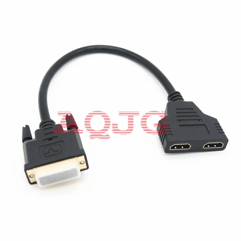 DVI to HDMI Splitter DVI to 2 HDMI for LCD DVD HDTV XBOXin Computer