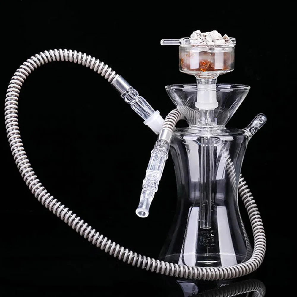 

Narghile Shisha Glass Water Pipe Hookah Hose Glass Hookahs Huge Vapor Shisha Chicha Vaporizer Narguiles Smoking bong BD65C