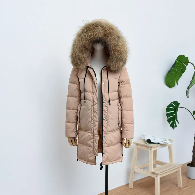 Fourrure Parka Col Épaissir Mode army Femelle Vestes Haute Gros Femmes Noir Europe De Veste Vers rose 2017 Le Manteau En Green Qualité Bas Vêtements qzHCW18n