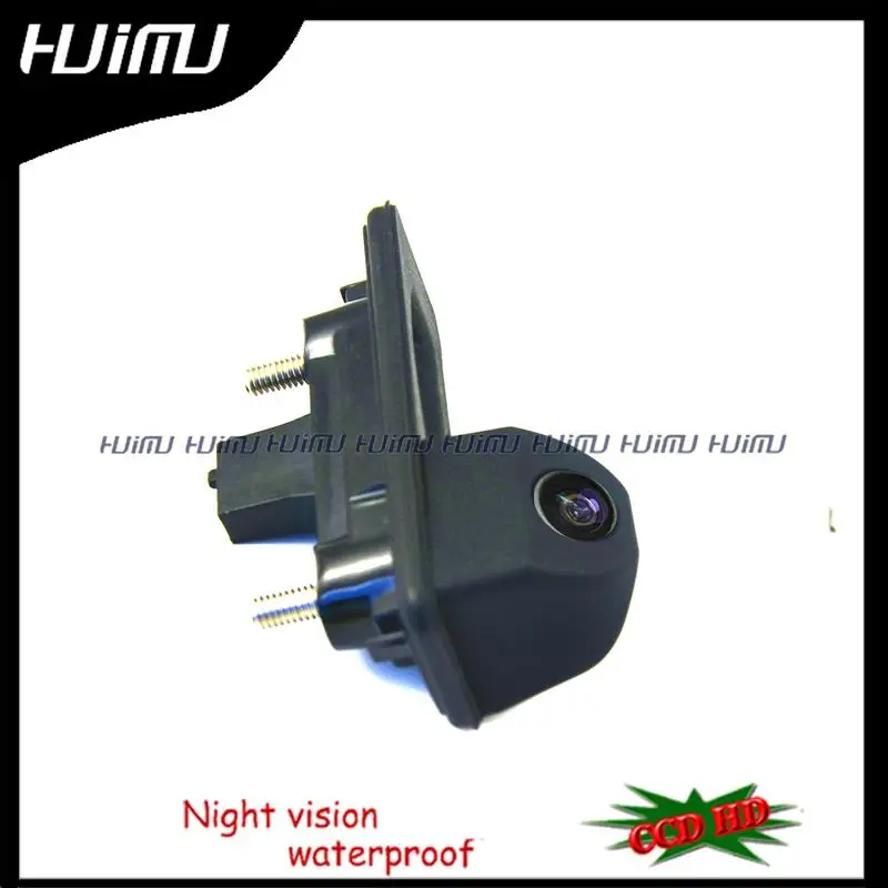 HD ccd night viosn car trunk handle reverse parking rear view camera for Skoda Roomster Fabia Octavia Yeti superb for Audi A1