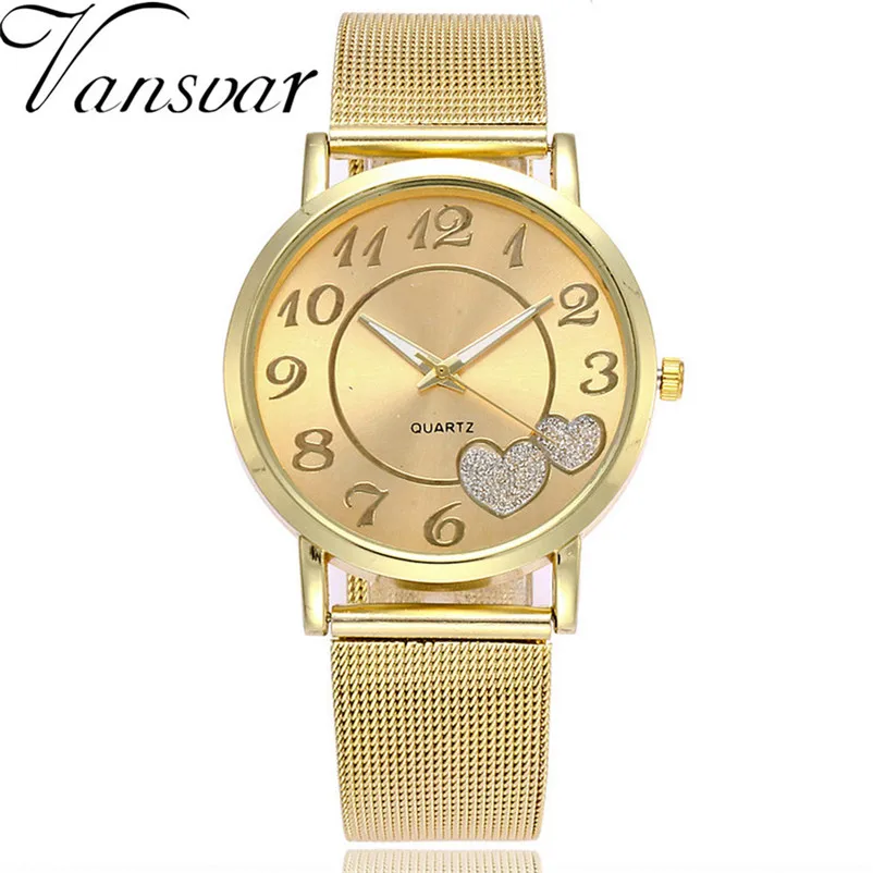Women's watches brand luxury fashion ladies watch Stainless Steel Band Watch Quartz Analog Wrist Watch Relogio Masculino S19 (5)