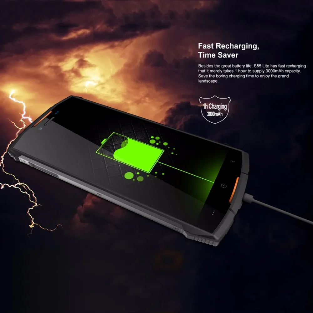 DOOGEE S55 Lite IP68 Waterproof 5.5\