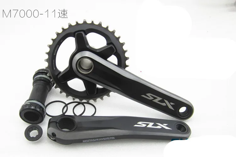 Shimano 2016 Новый SLX FC M7000 1x11 s шатуны велосипед Компоненты MTB горный колеса цепи