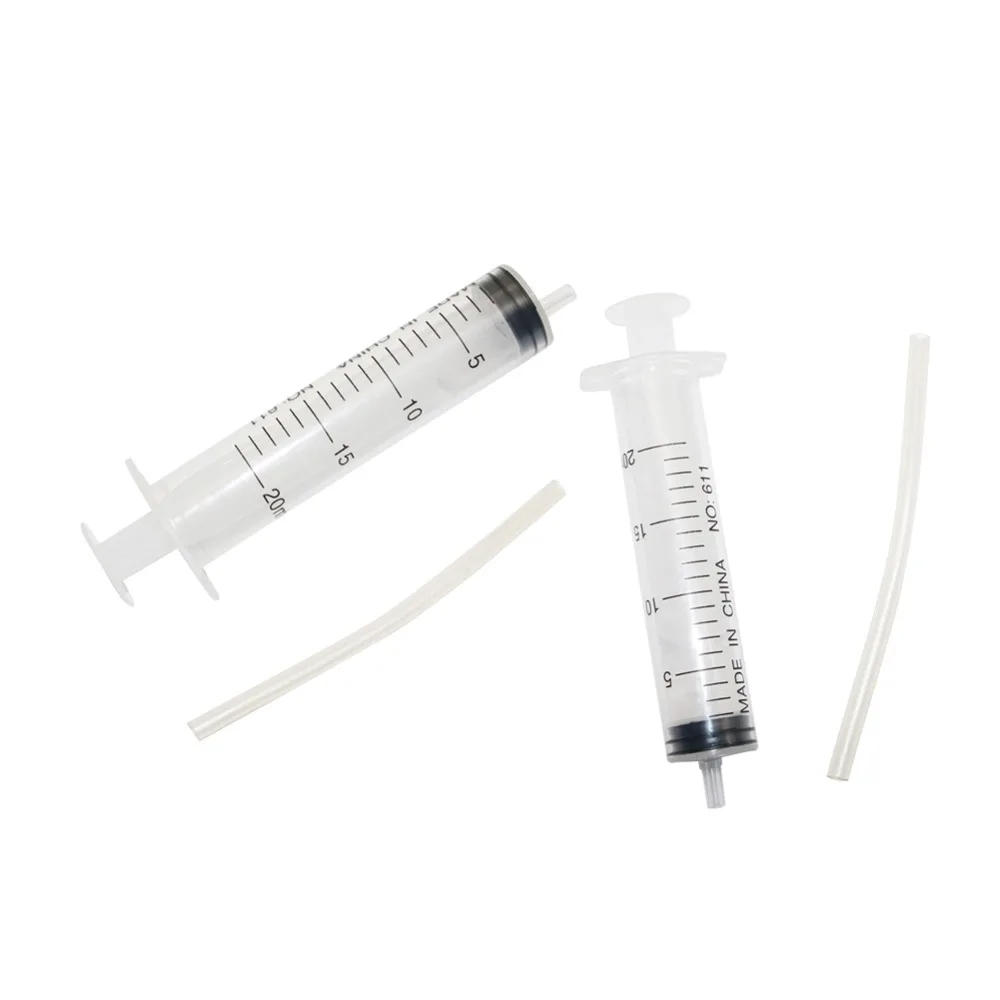 20ml Bird feeding syringe Transparent Parrots Bird Feeding Injector Chicken coop Pet feed Supplies Farm Equipment 5 Pcs